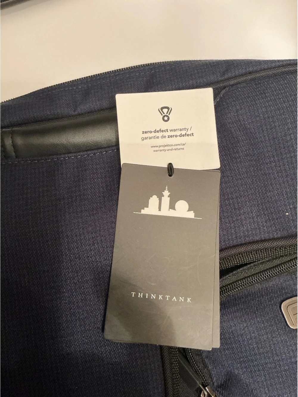 Project think tank 2.0 navy seal laptop bag new with tags